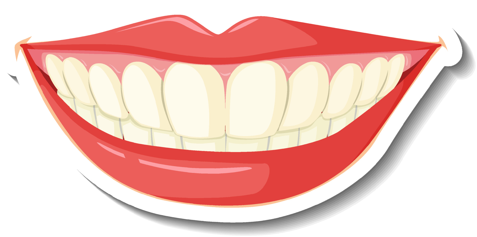 ارتودنسی نامرئی در قم | کلینیک دندانپزشکی پارسیان 2 vecteezy lips with teeth on white background